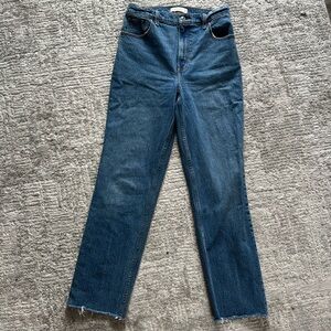 Abercrombie 90s Straight Ultra High Rise Jean